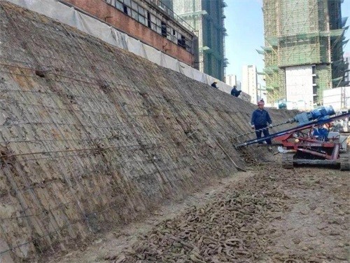 玉山建筑边坡支护